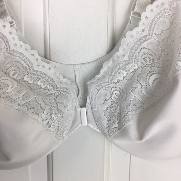 Glamorise 1245 Wonderwire Front Closure Bra Size 44C - Picture 3 of 7